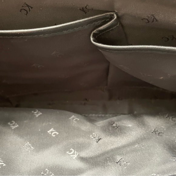 Kenneth Cole Black Leather Clutch - Picture 7 of 13